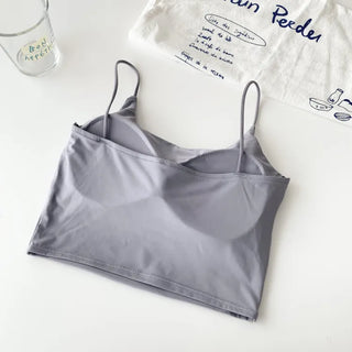 Cool Summer Wireless Tube Tops, Swimwear Innerwear, Sleeveless Cup Tops, Bralettes