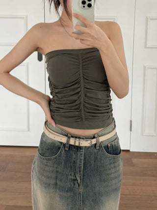 Cool Summer Wireless Tube Tops, Swimwear Innerwear, Sleeveless Cup Tops, Bralettes