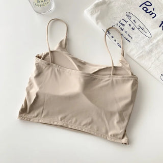 Cool Summer Wireless Tube Tops, Swimwear Innerwear, Sleeveless Cup Tops, Bralettes