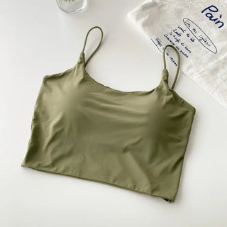Cool Summer Wireless Tube Tops, Swimwear Innerwear, Sleeveless Cup Tops, Bralettes