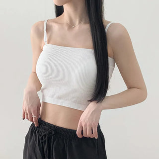 Cool Summer Wireless Tube Tops, Swimwear Innerwear, Sleeveless Cup Tops, Bralettes