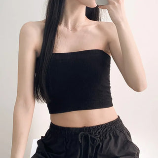 Cool Summer Wireless Tube Tops, Swimwear Innerwear, Sleeveless Cup Tops, Bralettes