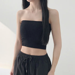 Cool Summer Wireless Tube Tops, Swimwear Innerwear, Sleeveless Cup Tops, Bralettes