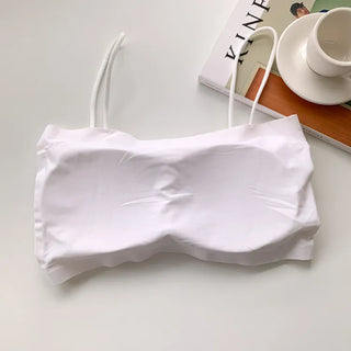 Cool Summer Wireless Tube Tops, Swimwear Innerwear, Sleeveless Cup Tops, Bralettes