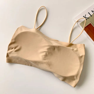 Cool Summer Wireless Tube Tops, Swimwear Innerwear, Sleeveless Cup Tops, Bralettes