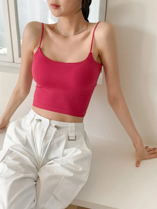 Cool Summer Wireless Tube Tops, Swimwear Innerwear, Sleeveless Cup Tops, Bralettes