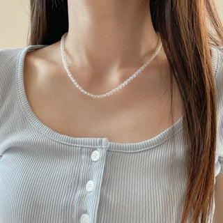 Pastel Round Gemstone Necklace Collection