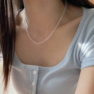 Pastel Round Gemstone Necklace Collection