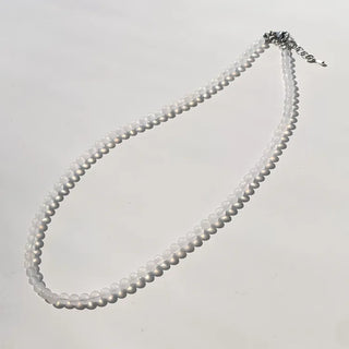 Pastel Round Gemstone Necklace Collection