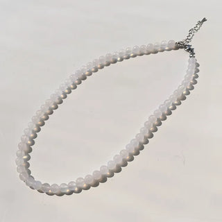 Pastel Round Gemstone Necklace Collection