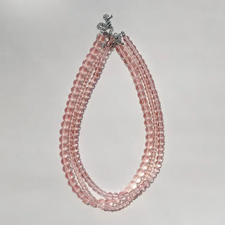 Pastel Round Gemstone Necklace Collection