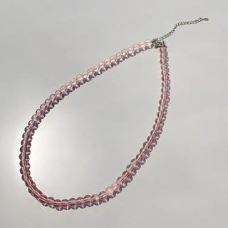 Pastel Round Gemstone Necklace Collection