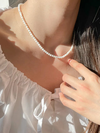 Pastel Round Gemstone Necklace Collection