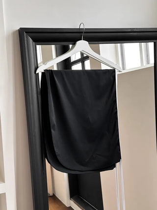 Contrast String Swimsuit Bikini Cover-up Wrap Skirt