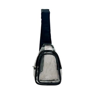 Kazumi Transparent Waterproof PVC Crossbody Bag