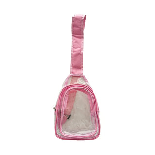 Kazumi Transparent Waterproof PVC Crossbody Bag