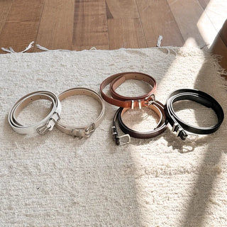 Silver Hills Two-Line Daily Leather Belt