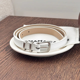 Silver Hills Two-Line Daily Leather Belt