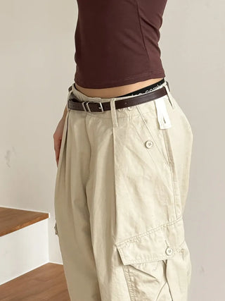 Silver Hills Two-Line Daily Leather Belt