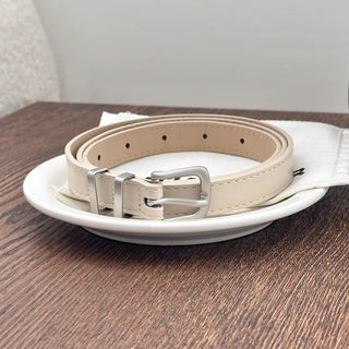 Silver Hills Two-Line Daily Leather Belt