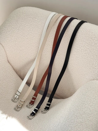 Silver Hills Two-Line Daily Leather Belt