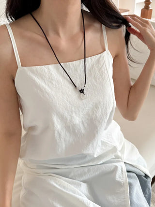 Amekaji Vintage Gemstone Knot Necklace Collection