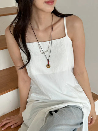 Amekaji Vintage Gemstone Knot Necklace Collection