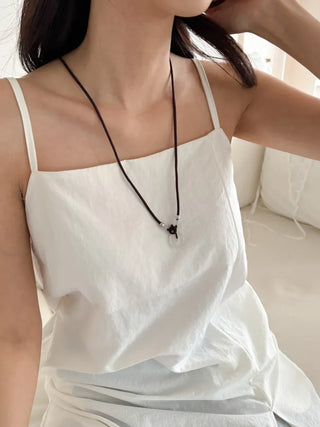 Amekaji Vintage Gemstone Knot Necklace Collection