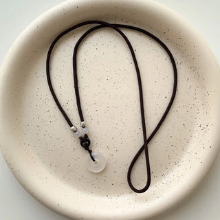 Amekaji Vintage Gemstone Knot Necklace Collection