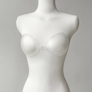 Transparent Volume-Up Clear Swimsuit Nude Bra 2 Types