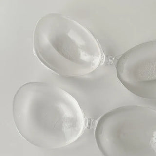 Transparent Volume-Up Clear Swimsuit Nude Bra 2 Types