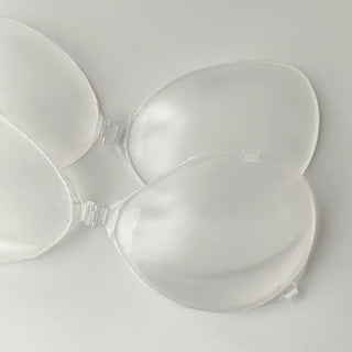 Transparent Volume-Up Clear Swimsuit Nude Bra 2 Types