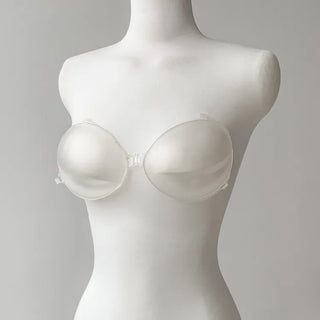 Transparent Volume-Up Clear Swimsuit Nude Bra 2 Types