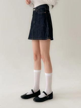 Baily Stretchy Leg-Shaping Knee Socks Transitional Season Half Stocking Socks