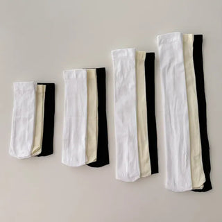 Baily Stretchy Leg-Shaping Knee Socks Transitional Season Half Stocking Socks