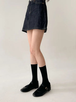 Baily Stretchy Leg-Shaping Knee Socks Transitional Season Half Stocking Socks