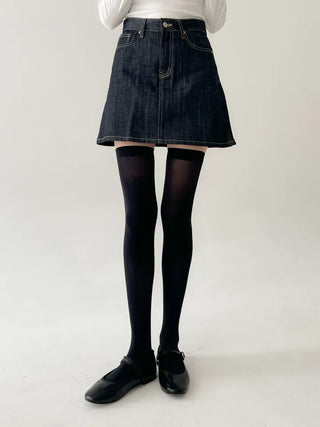 Baily Stretchy Leg-Shaping Knee Socks Transitional Season Half Stocking Socks