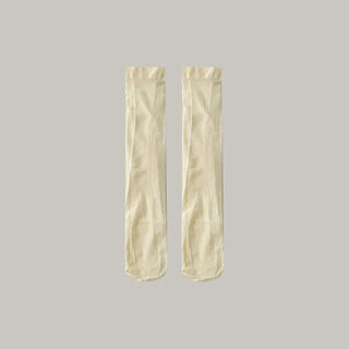 Baily Stretchy Leg-Shaping Knee Socks Transitional Season Half Stocking Socks