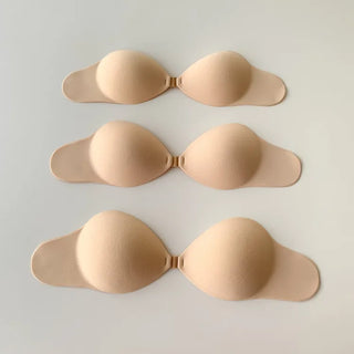 Volume-Up Cleavage Maker Silicone Super Push-Up Nipple Patch Adhesive Bra Collection