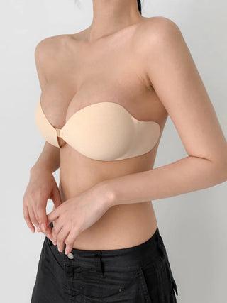 Volume-Up Cleavage Maker Silicone Super Push-Up Nipple Patch Adhesive Bra Collection