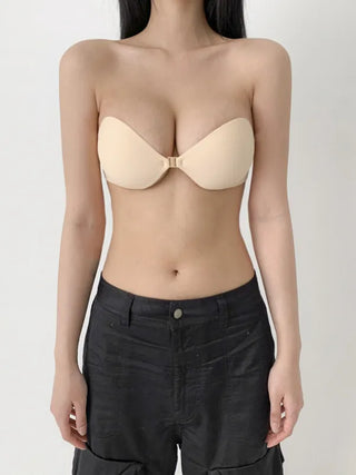 Volume-Up Cleavage Maker Silicone Super Push-Up Nipple Patch Adhesive Bra Collection