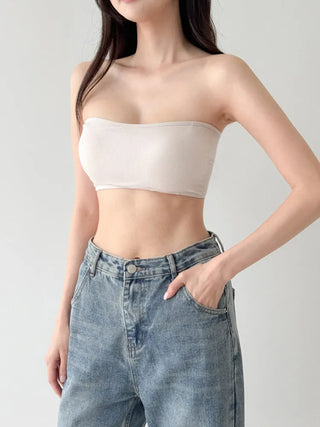 Collection of Non-Slip Tank Tops, Off-Shoulder Bra Tops, and Seamless Bralettes
