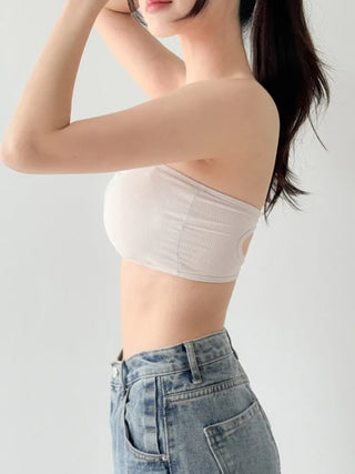 Collection of Non-Slip Tank Tops, Off-Shoulder Bra Tops, and Seamless Bralettes