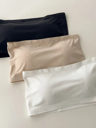 Collection of Non-Slip Tank Tops, Off-Shoulder Bra Tops, and Seamless Bralettes