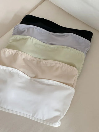 Collection of Non-Slip Tank Tops, Off-Shoulder Bra Tops, and Seamless Bralettes
