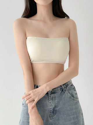 Collection of Non-Slip Tank Tops, Off-Shoulder Bra Tops, and Seamless Bralettes