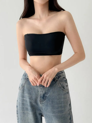 Collection of Non-Slip Tank Tops, Off-Shoulder Bra Tops, and Seamless Bralettes