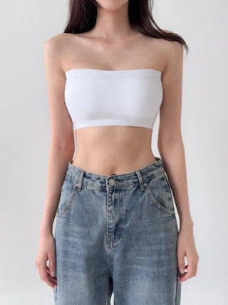 Collection of Non-Slip Tank Tops, Off-Shoulder Bra Tops, and Seamless Bralettes