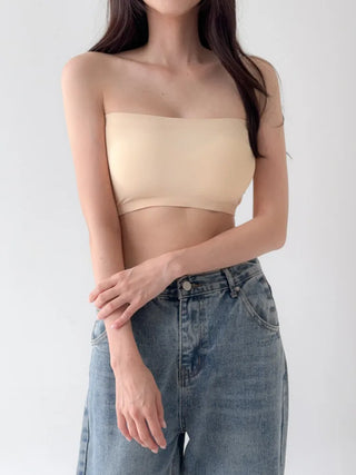 Collection of Non-Slip Tank Tops, Off-Shoulder Bra Tops, and Seamless Bralettes