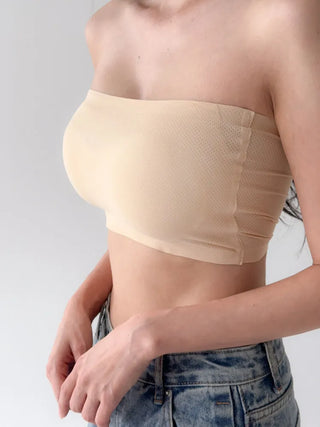 Collection of Non-Slip Tank Tops, Off-Shoulder Bra Tops, and Seamless Bralettes